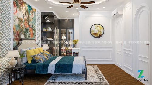 Thi công nội thất căn hộ The Western Capital Q.6 - B1.26.05 - 88m2